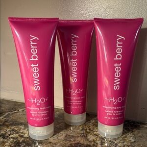 H2O+ Sweet Berry Moisturizing Body Balm Trio